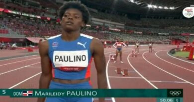 La dominicana Marileydi Paulino gana primer lugar en los 400 metros