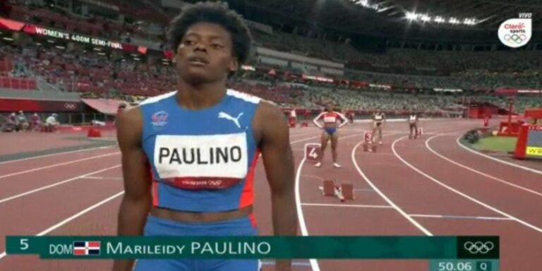 La dominicana Marileydi Paulino gana primer lugar en los 400 metros
