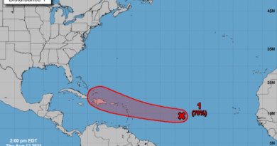Una nueva depresión tropical podría formarse este fin de semana