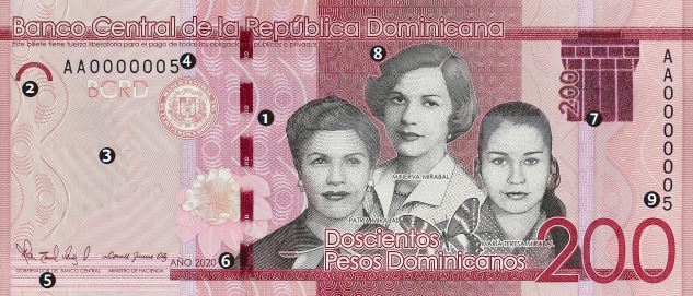 Banco Central RD pone a circular un nuevo billete de 200 pesos