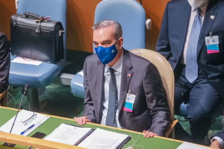 Presidente Luis Abinader habla hoy ante la Asamblea General de la ONU