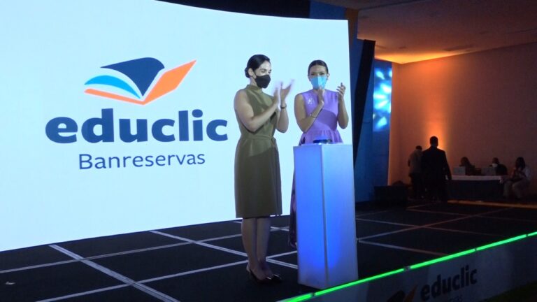 Voluntariado Banreservas presenta la plataforma digital educativa Educlic