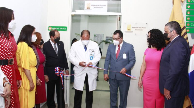 JCE inauguró “Delegación del Estado Civil en Hospital Marcelino Vélez Santana”