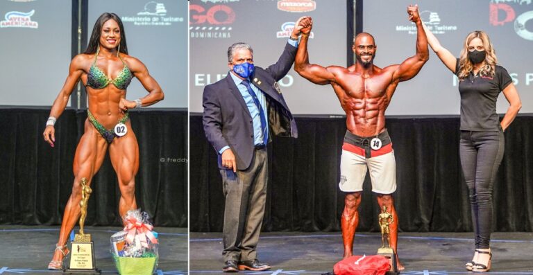Oliver y Féliz ganan IFBB pro, Batista, Hernández, Ramírez y Bood absolutos II Santo Domingo Open