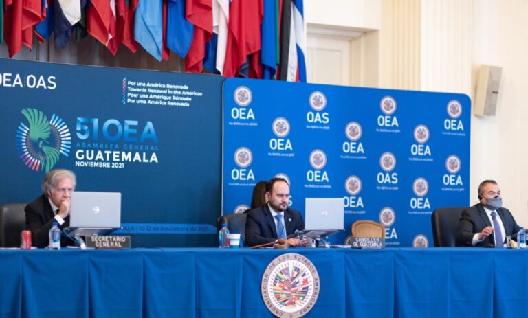 Asamblea OEA aborda crisis Nicaragua, covid
