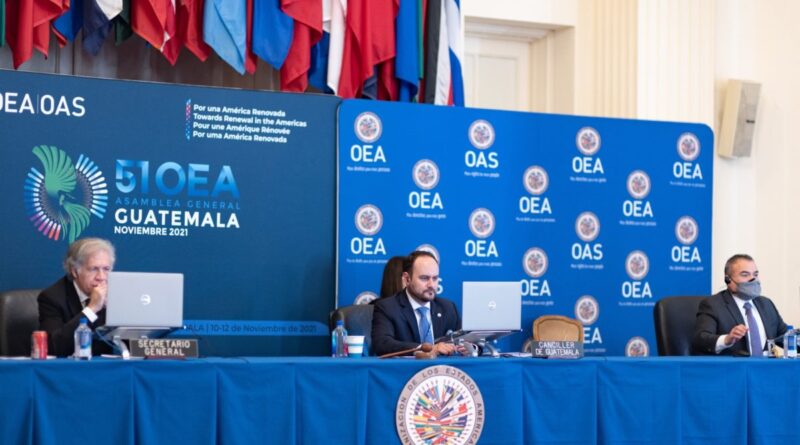 Asamblea OEA aborda crisis Nicaragua, covid