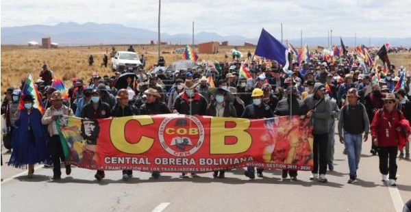 BOLIVIA: Oficialistas reiteran que la marcha a La Paz es «pacifica»