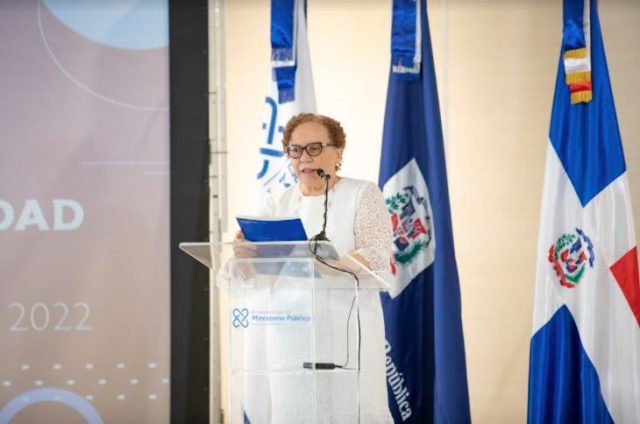 Miriam Germán dice que es importante la formación académica para escalar en la carrera del Ministerio Público