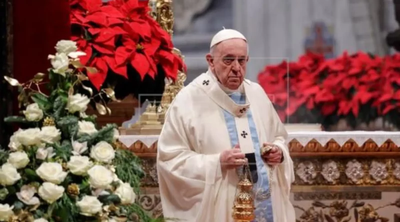 El papa en su primera misa del 2022- Herir a las mujeres es ultrajar a Dios