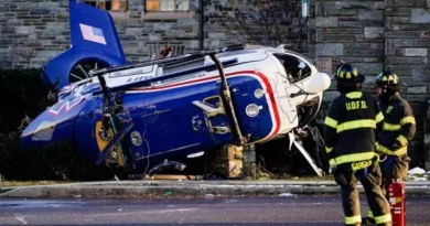 Milagro en Filadelfia: se estrelló un helicóptero médico y las 4 personas a bordo sobrevivieron, incluido un niño