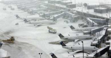 Cientos de vuelos cancelados por tormenta de nieve noreste EEUU