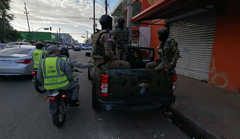 Unidades de la Policía se encuentran en Capotillo ante posible protesta