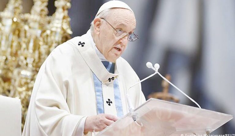 El papa apela a la “conciencia” de líderes mundiales para paz en Ucrania