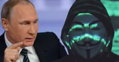 Hackers Anonymous le declara «ciberguerra» a Rusia y a Putin por Ucrania