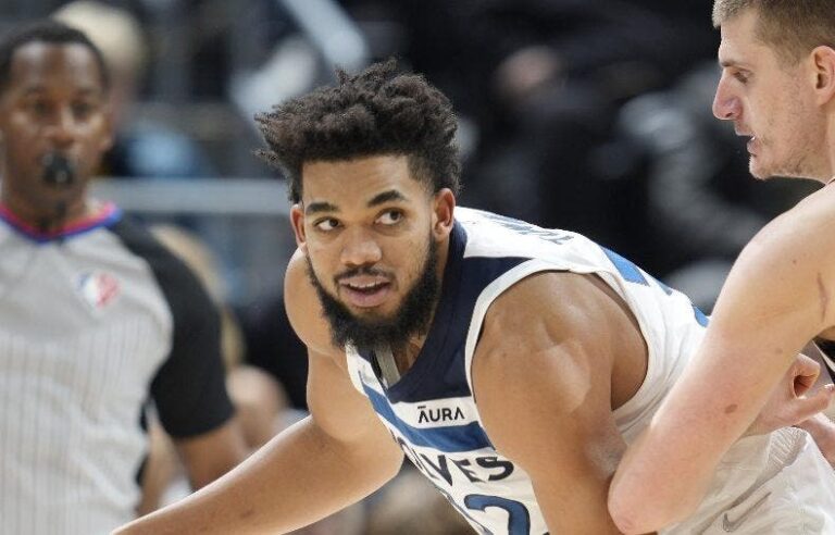 Karl-Anthony Towns disfruta de su mejor campaña