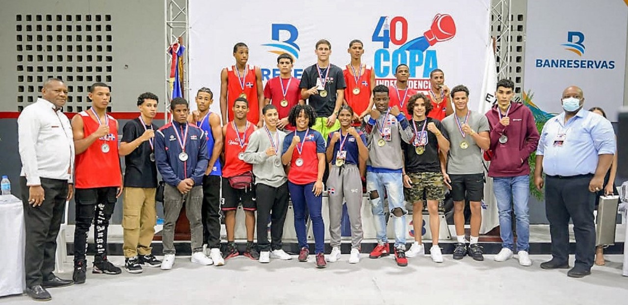 Selección nacional-Santiago ganan intercambio de boxeo juvenil a Puerto Rico en XL Copa Independencia de Boxeo Internacional
