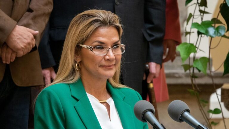 Jeanine Áñez pide perdón por los «errores cometidos» durante su gobierno