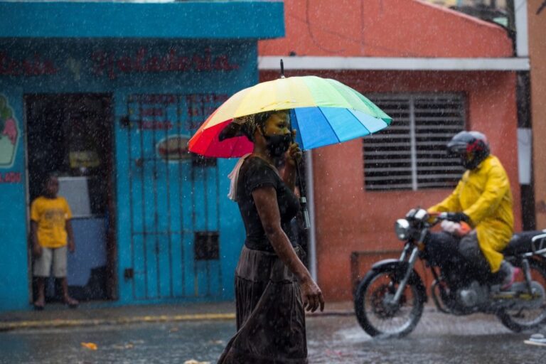 Vaguada producirá chubascos en algunas localidades del país 