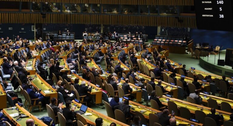 ONU culpa a Rusia por crisis en Ucrania y pide cese al fuego inmediato