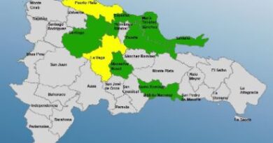 COE eleva a nueve las provincias en alertas meteorológicas por una vaguada