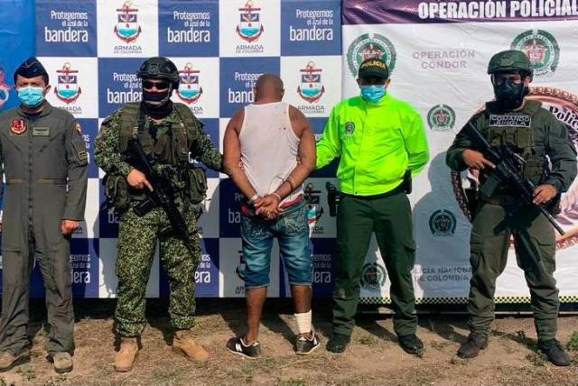 Capturan en Colombia a alias ‘Maldito Patrik’, presunto cabecilla de una célula del Clan del Golfo