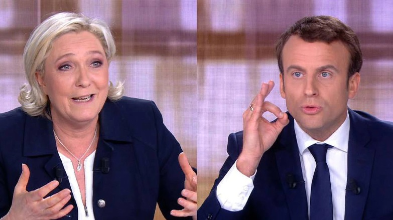 FRANCIA: Macron y Le Pen suben tono de ataques en la recta final