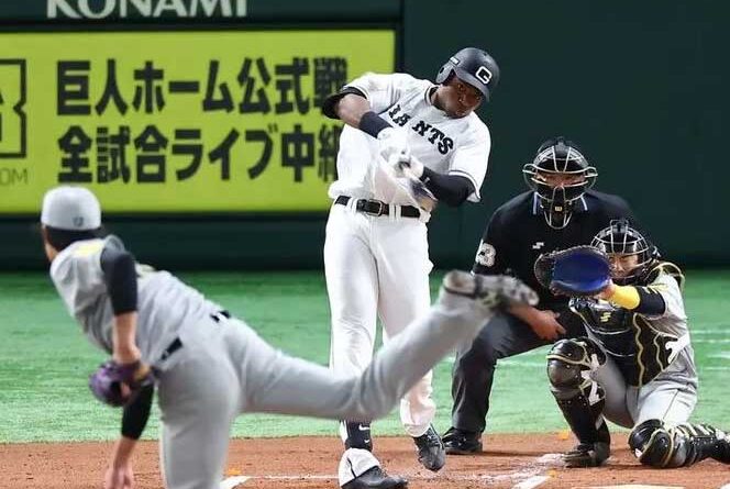 Dominicano Polanco pega su segundo H4 en béisbol de Japón