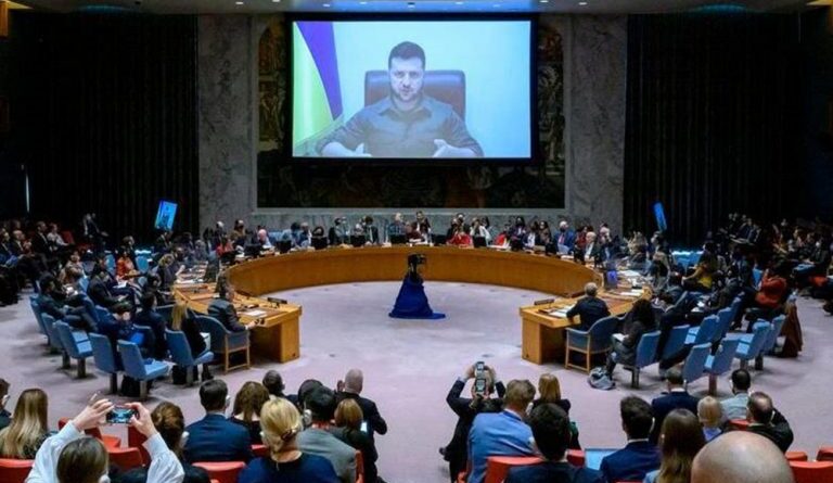 Zelenski se queja de incapacidad de ONU para detener guerra