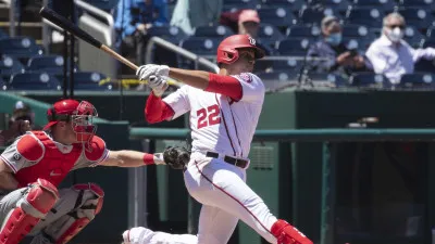 Juan Soto pega jonrón y marca el rumbo para los Nacionales