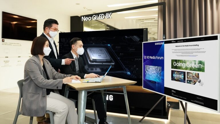 Samsung Electronics organiza el Media Forum 2022 que muestra las últimas innovaciones en Neo QLED 8K 