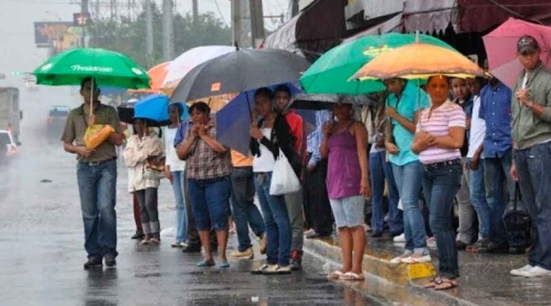 Vaguada provocará aguaceros y tronadas informa Meteorología