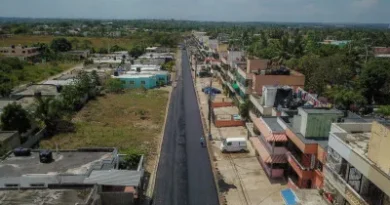 Alcaldía Los Alcarrizos extiende plan de asfalto a Ciudad Satélite