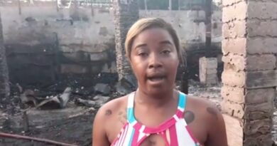 Comerciantes piden ayuda tras fuego destruir plaza en Boca Chica