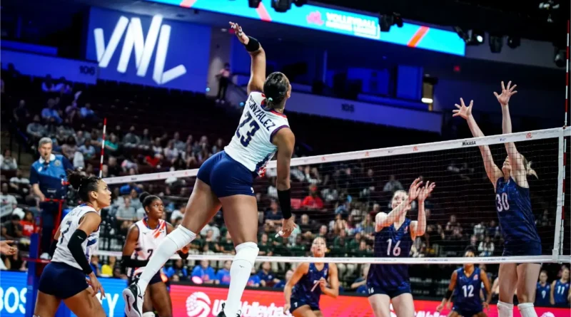 Estados Unidos vence a RD en inicio Liga de Naciones de Voleibol