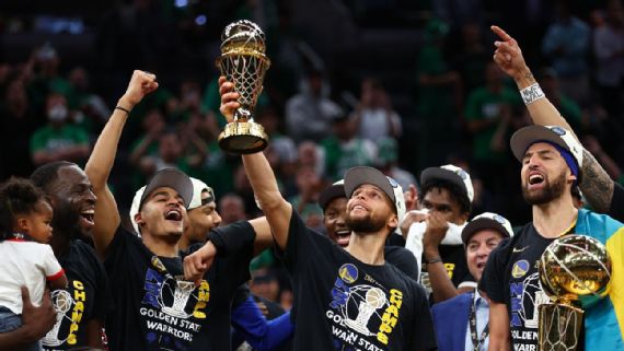 Golden State Warriors se coronan campeones 2021-22 de la NBA