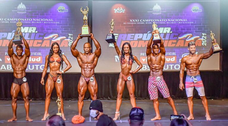 La novedad wellness con 5 categorías FDFF anuncia XXXII Mr&Msr RD fisiculturismo y fitness 2 y 3 de julio
