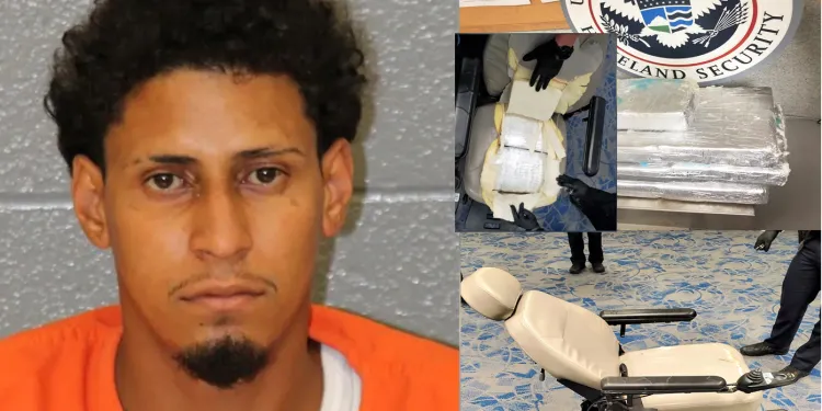 Arrestan dominicano en aeropuerto de Carolina del Norte con 23 libras de cocaína en silla de ruedas