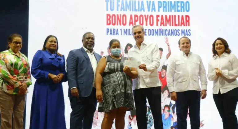 Gobierno anuncia incentivo RD$1,500 a millón de hogares