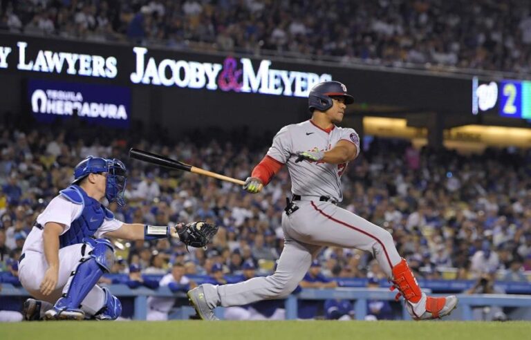 Soto y Nacionales cortan racha de Dodgers con triunfo 4-1