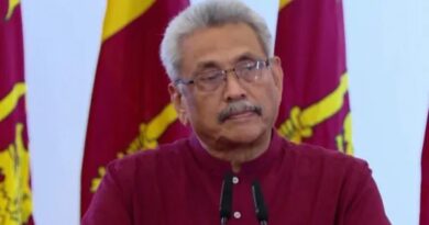 Confirman salida del presidente de Sri Lanka a Maldivas en busca de refugio