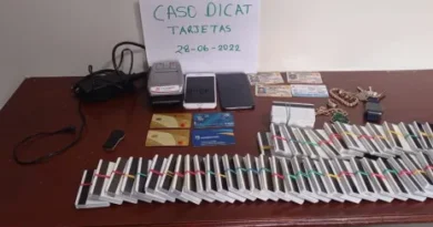 Policía desarticula banda con 464 tarjetas de programas sociales