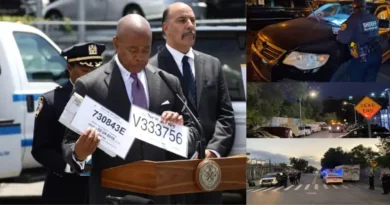 Confiscan 54 vehículos con placas de papel falsas  en calles del Alto Manhattan durante “Operación Carros Fantasmas”