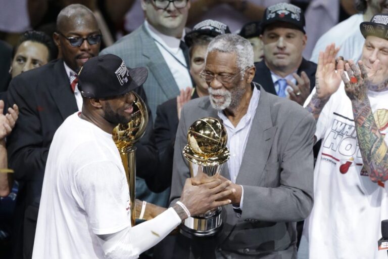 LeBron James y Shaquille O’Neal despiden a la leyenda Bill Russell