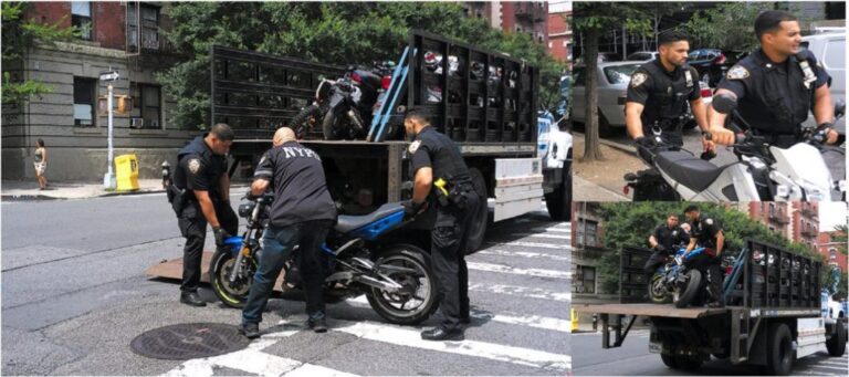 Confiscan cientos de motores, ATV y pasolas ilegales en el Alto Manhattan y El Bronx