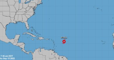 Depresión tropical se convierte en la la tormenta tropical Fiona
