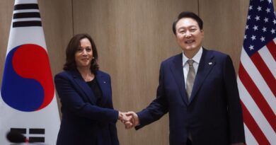 Harris llega zona entre dos Corea tras reunión con el presidente Suk