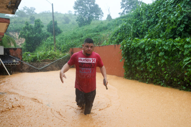 Inundaciones catastróficas causadas por el huracán Fiona en Puerto Rico