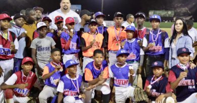 Equipo de la Academia Michel Morla de Nigua gana la Primera Copa de Béisbol Infantil Fundación Refidomsa