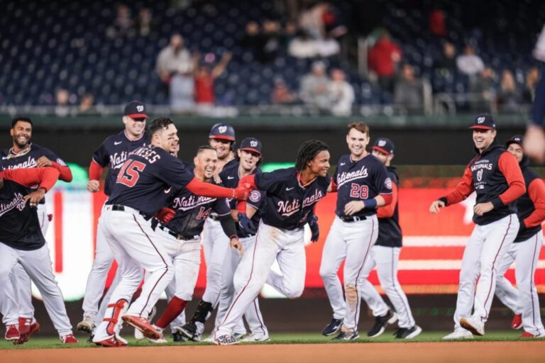 MLB: Nacionales dejan tendidos a los Bravos con ayuda de CJ Abrams