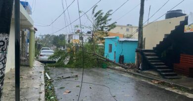 Onamet: Mayor precipitación de Fiona ocurrirá después del ojo del huracán